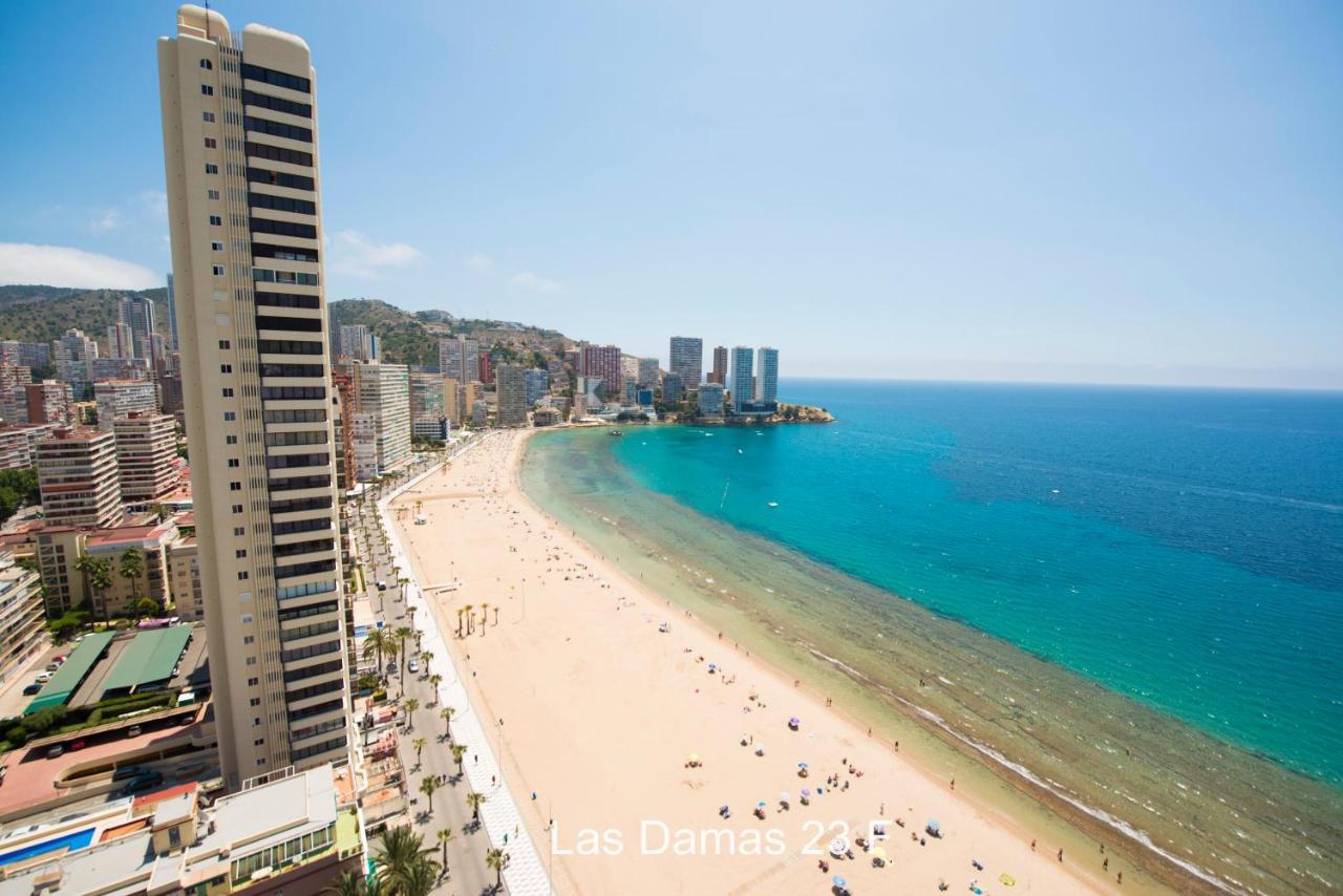 Las Damas Premium 23F Beach Front - Pool & Parking Benidorm Buitenkant foto